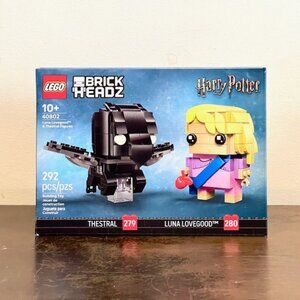 LEGO 40802 Brickheadz Harry Potter Thestral & Luna Lovegood NIB in Hand
